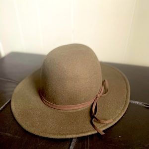 100% wool fedora hat